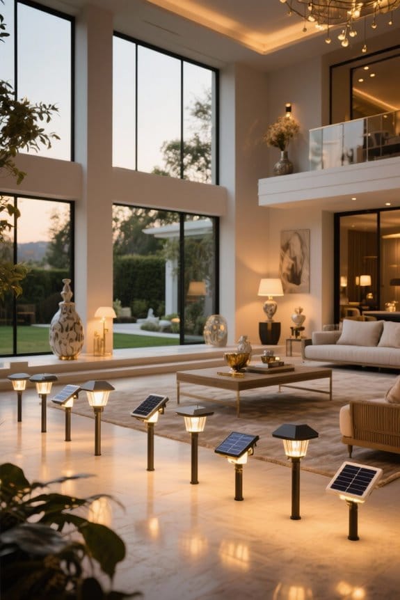 bright all night solar lights