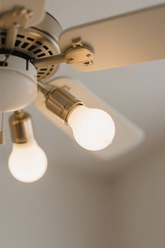 choosing ceiling fan leds