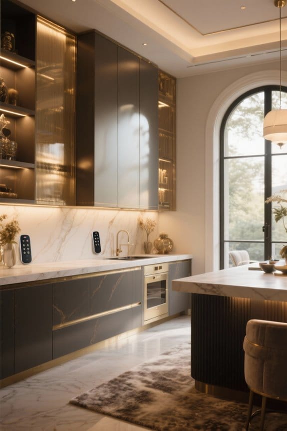 convenient under cabinet lighting control