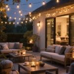 patio string lights selection