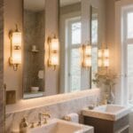 stylish bathroom lighting options