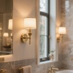 stylish bathroom wall sconces