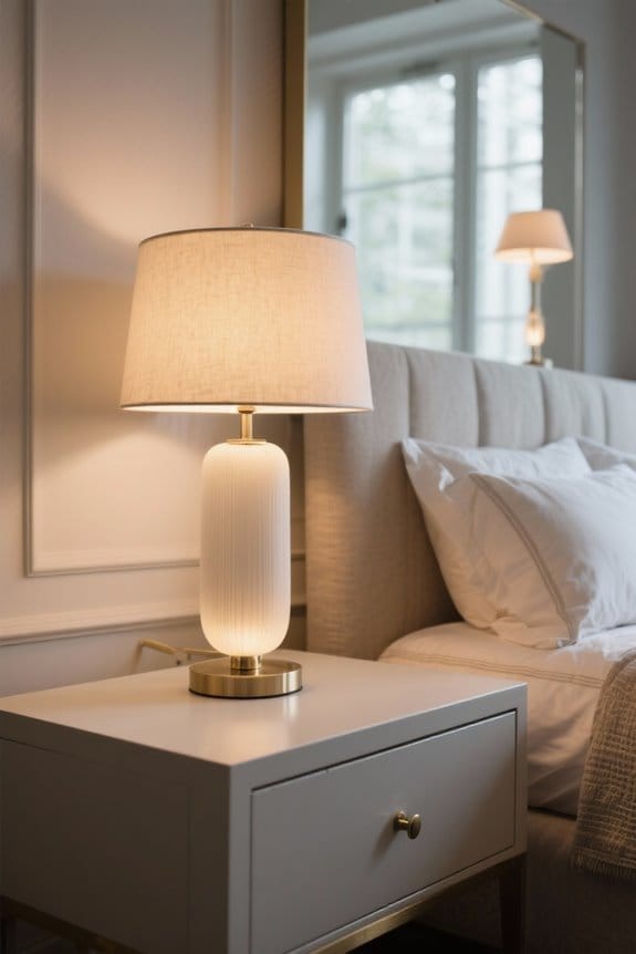 stylish bedside table lamps
