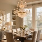 stylish dining room chandeliers
