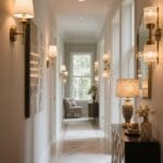 stylish functional hallway sconces