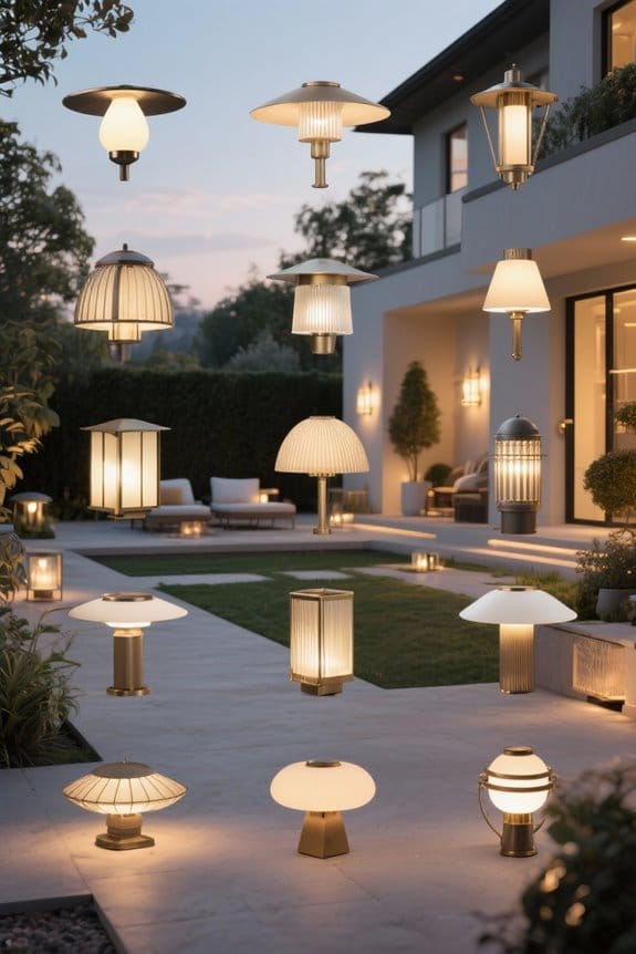 stylish outdoor lighting options