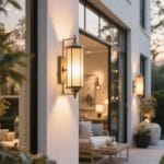 stylish outdoor wall lighting