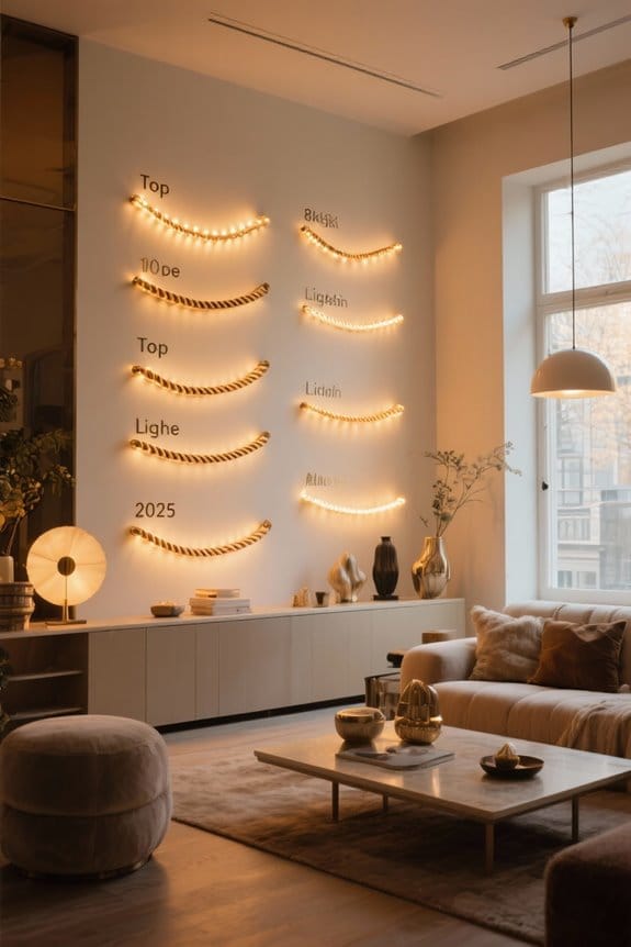 top rope lights selection